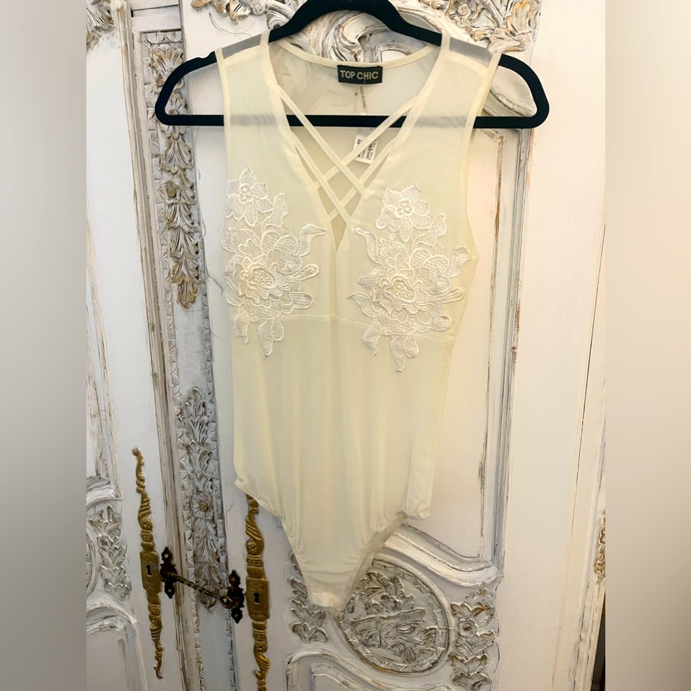 Lacey bodysuit very sexy elegant